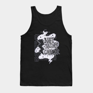 Not Today Cancer - white design Tank Top